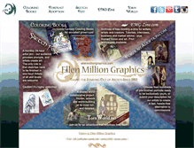 Tablet Screenshot of ellenmilliongraphics.com