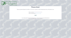 Desktop Screenshot of lilypad.ellenmilliongraphics.com
